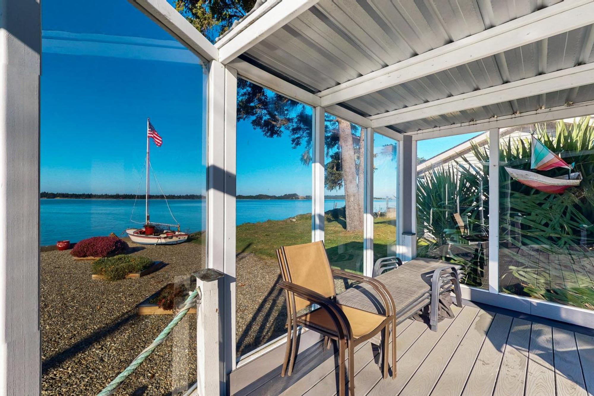 Gray Goose Beach Cottage Coos Bay Exteriör bild